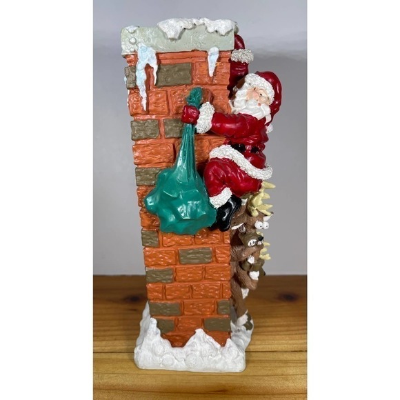 𝅺VTG House of Lloyd Around The World Christmas Up The Chimney Matchstick Holder - Picture 2 of 11